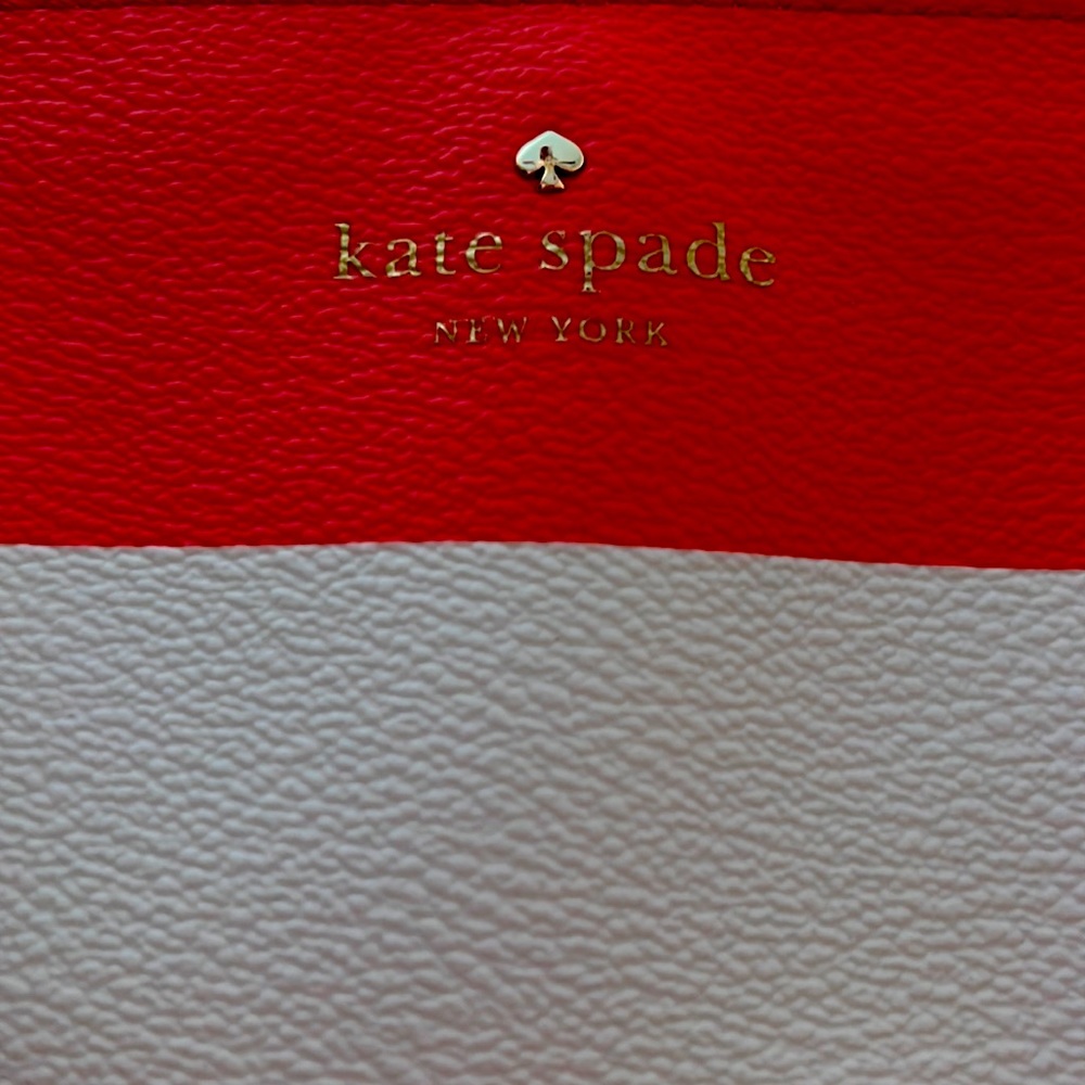 Kate spade Coral and Tan Tote